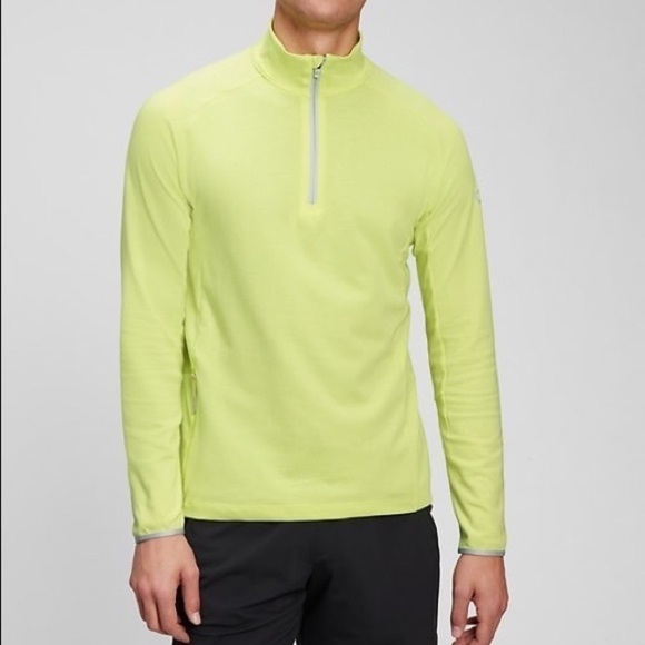 NWT!! GAP. Men’s Activewear. Gapfit Half-Zip Pullover Shirt. - Picture 1 of 9